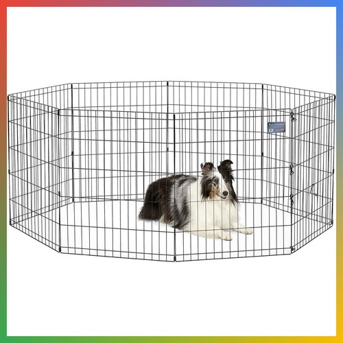 Dog exercise pen - exercise, inch