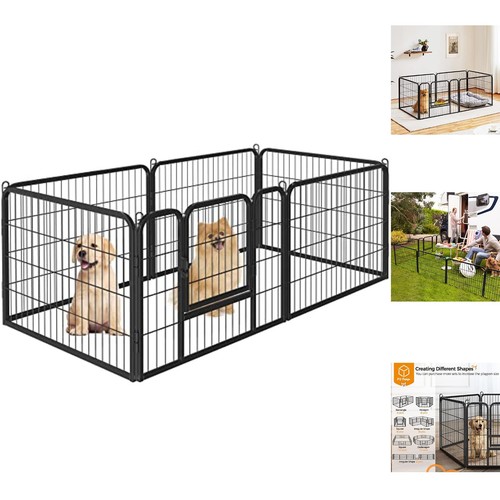 Dog playpen panels 80x60 - 80x60, cm