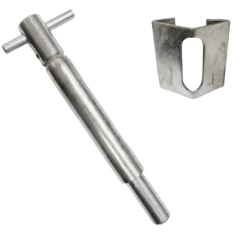 Spring gate latch with - spring,